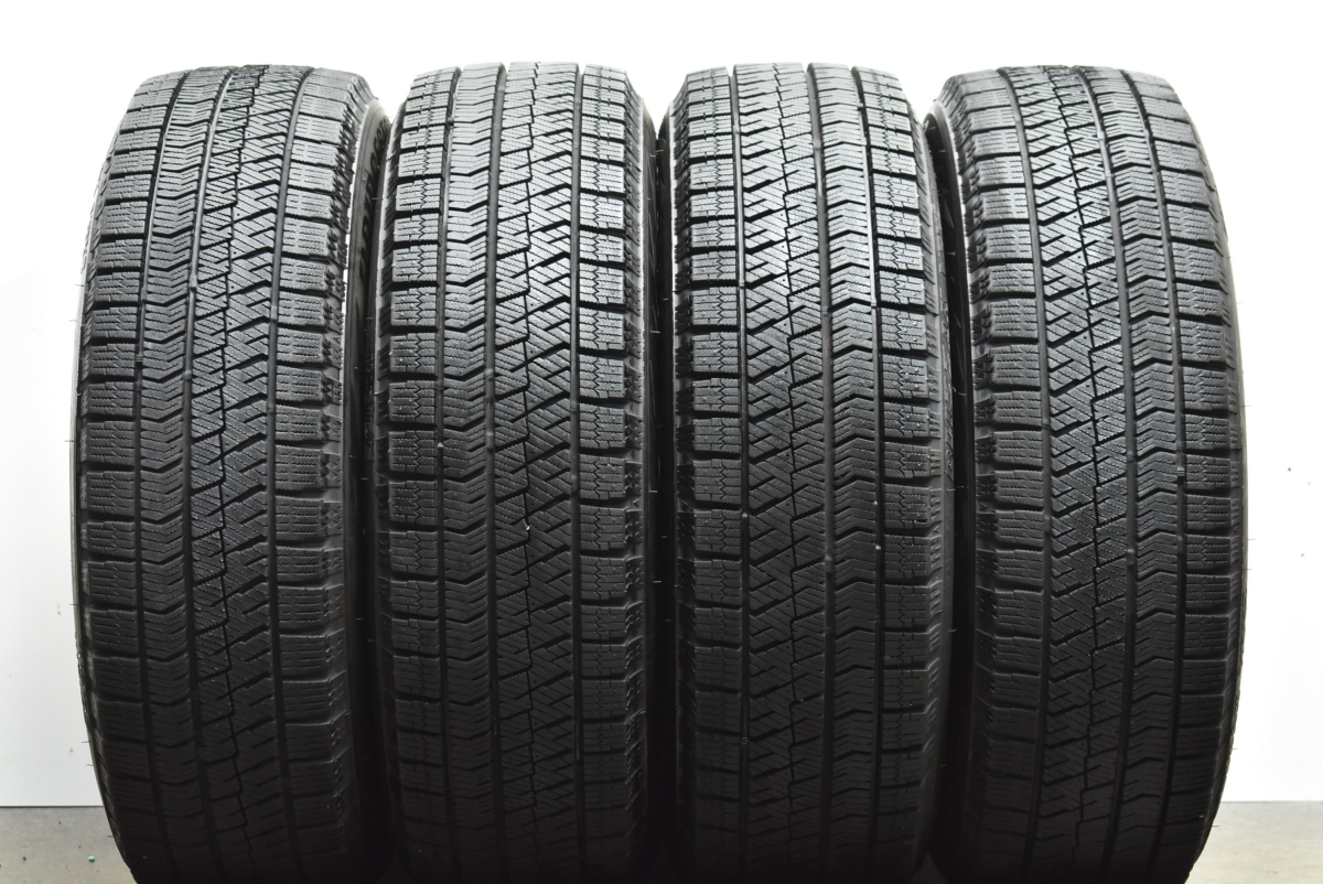 【美品】ザイン 14in 5.5J +43 PCD100 ブリヂストン ブリザック VRX2 175/65R14 パッソ アクア フィット ノート デミオ コルト 即納可能_画像8