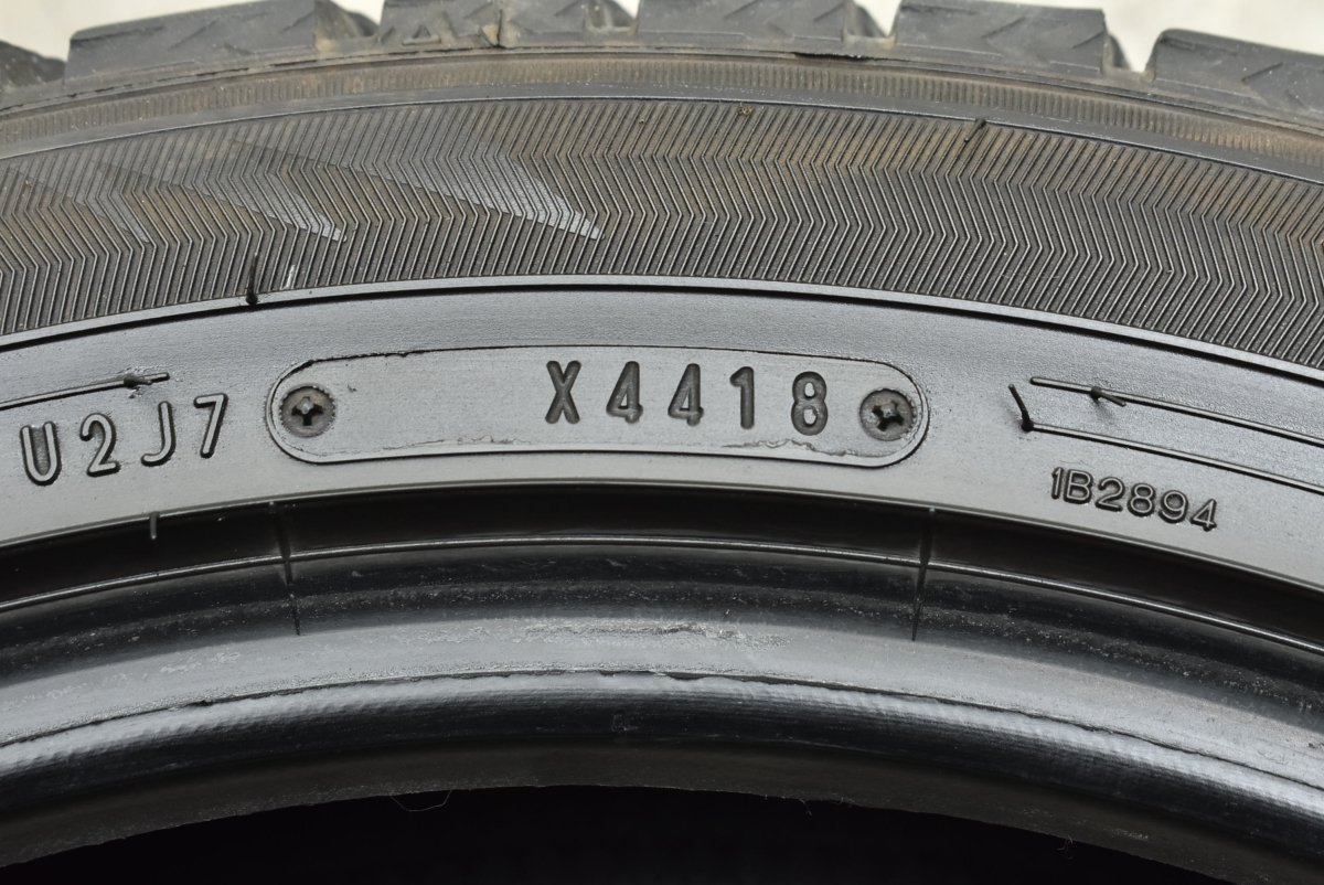 【交換用に】ダンロップ ウインターマックス WM02 225/45R18 4本セット スタッドレス クラウン マークX プリウスα オデッセイ アテンザ_画像6