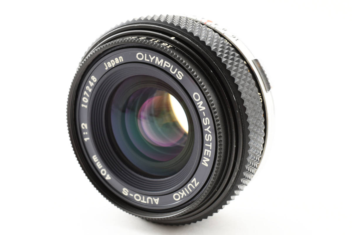 希少レンズ！OLYMPUS オリンパス OM-SYSTEM ZUIKO AUTO-S 40mm F2 パンケーキレンズの画像2