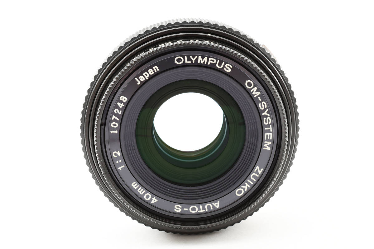 希少レンズ！OLYMPUS オリンパス OM-SYSTEM ZUIKO AUTO-S 40mm F2 パンケーキレンズの画像3