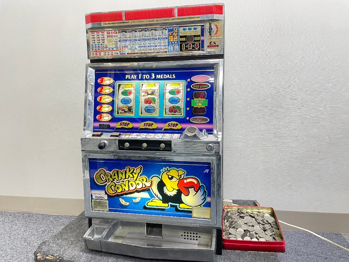  pickup limitation Shizuoka prefecture [ Junk ]CRANKY CONDOR/ Clan key Condor universal pachinko slot slot machine coin attaching 