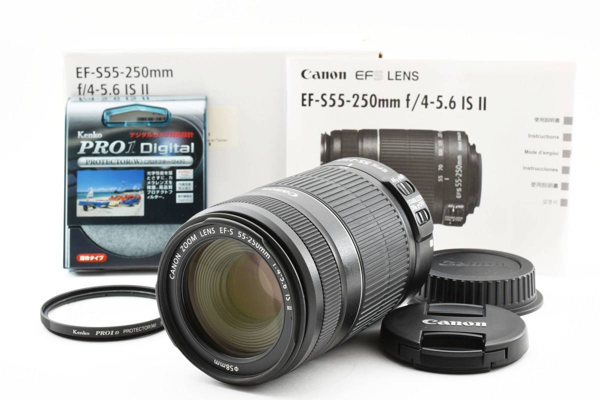 未使用 Canon EF-S55-250mm 手振れ補正 望遠レンズ 未使用 Canon EF-S55-250mm 手振れ補正 望遠レンズ