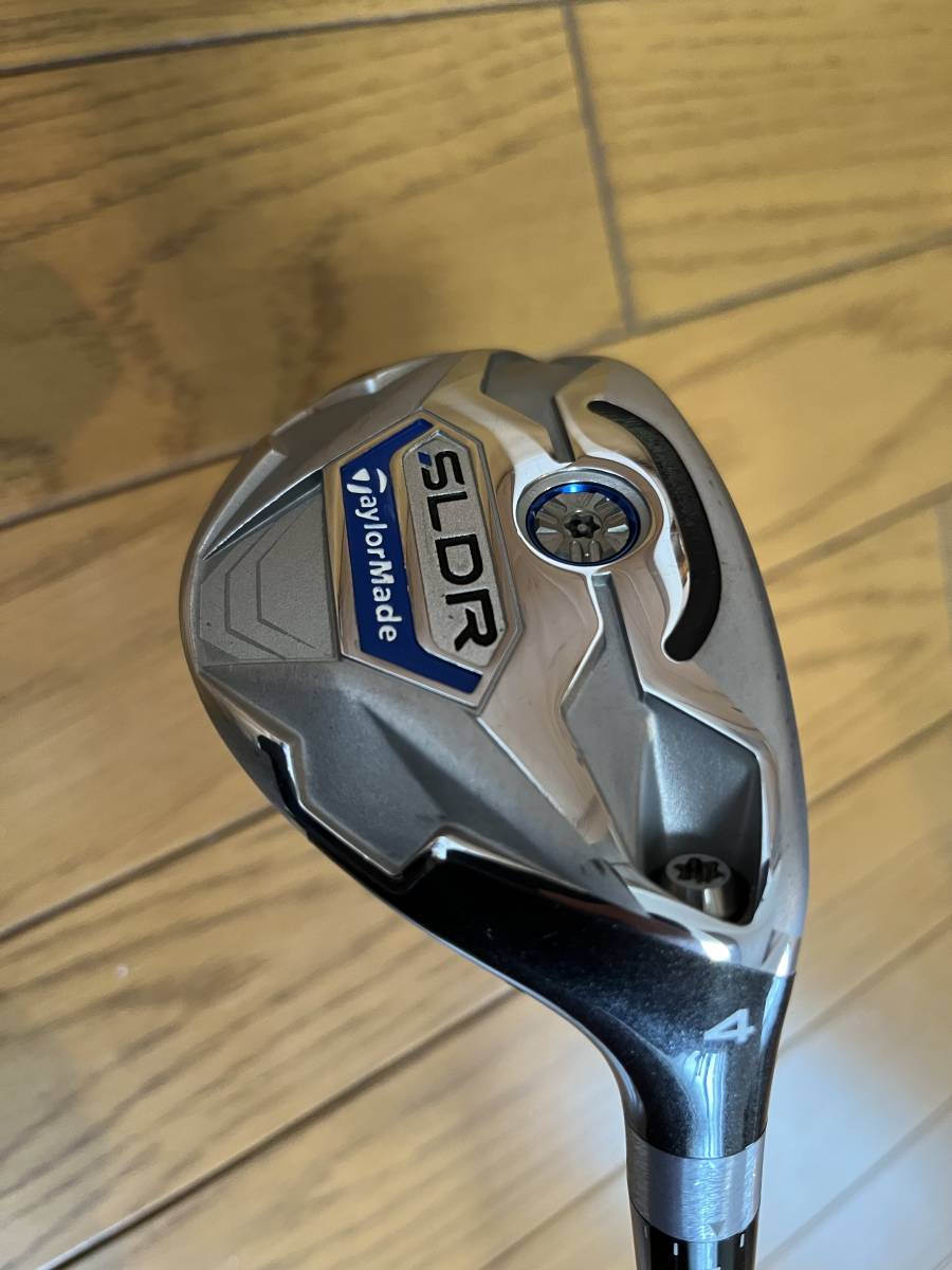 【送料無料】テーラーメイド　TaylorMade 　SLDRユーティリティ4U シャフトTM5-114フレックスS 純正ヘッドカバー付_画像1