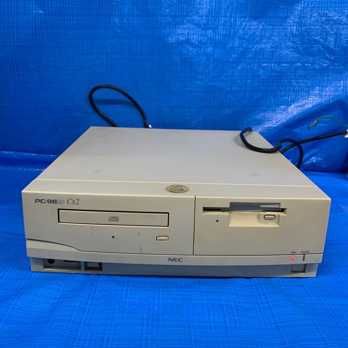 NO.01142.100..NEC パーソナルコンピュータ PC-9821Cs2 model S3 動作未確認 現状ジャンク品 _画像1