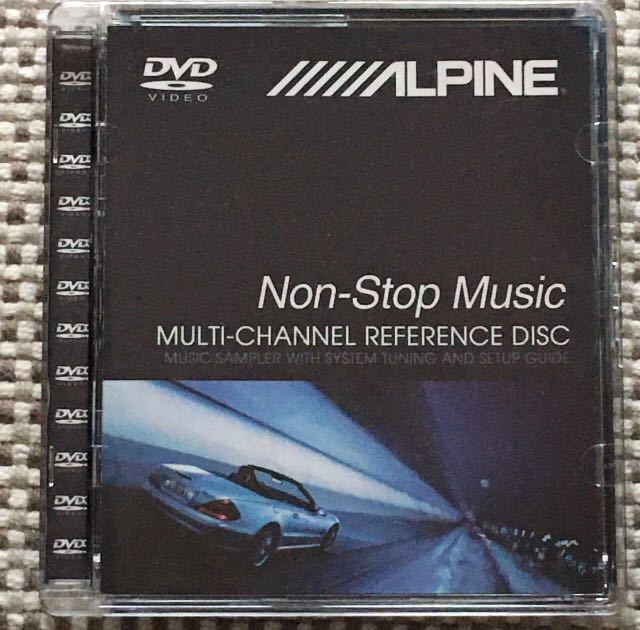 ALPINE マルチチャンネル リファレンス ディスク Non-Stop Music MULTI-CHANNEL REFERENCE DISC_画像1