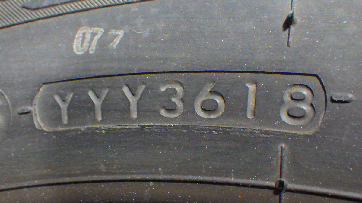 60105-4 タイヤ スタッドレス 225/65R17 4本セット ヨコハマ/ICＥGURAD G075 3418ｘ2 3618 3819 9ミリ 中古 棚Ｘ-5_画像9