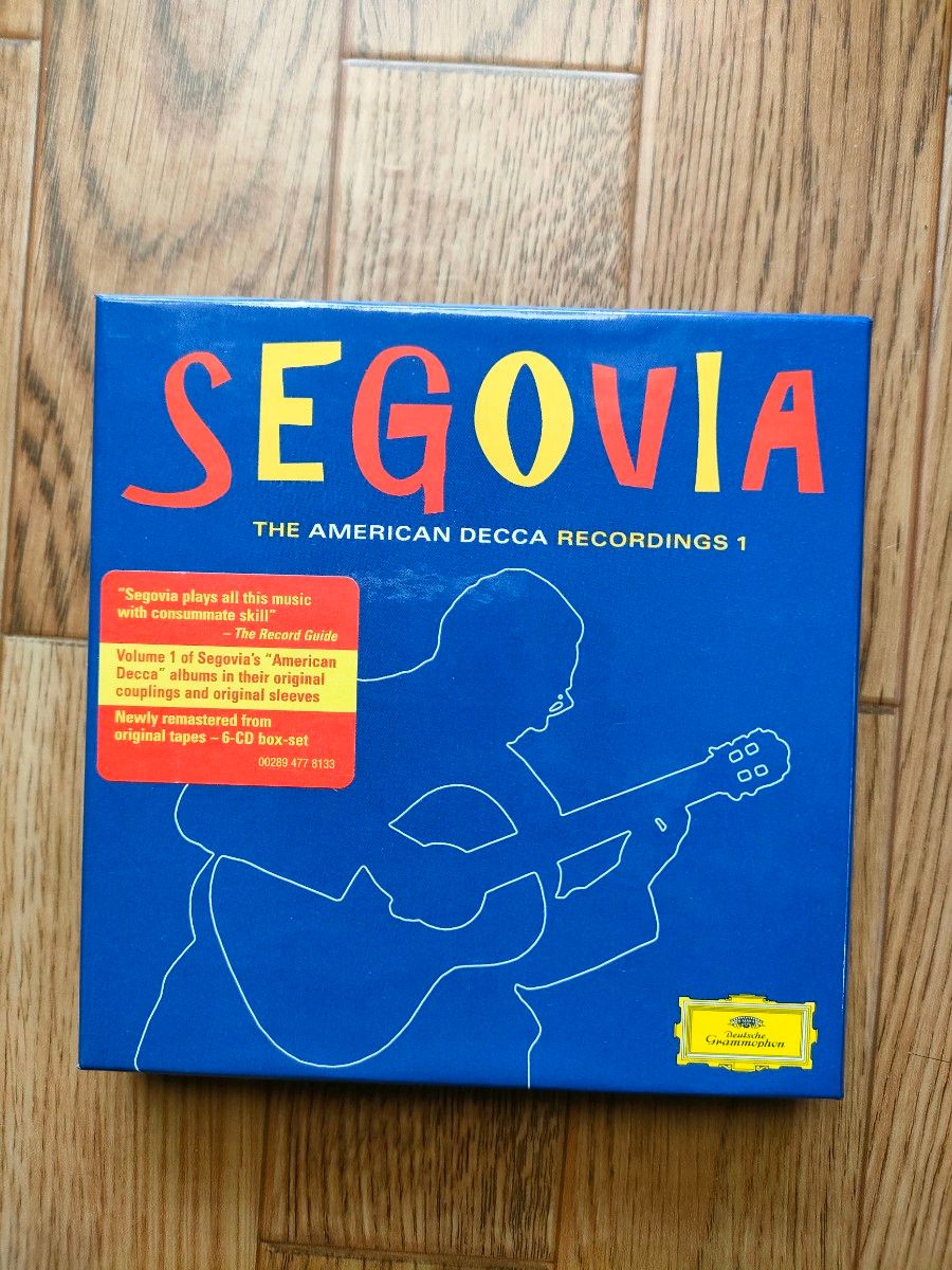 名盤 Andres Segovia The American DECCA Recordings 1 CD6枚組｜Yahoo