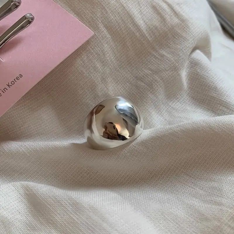 [r21] кольцо серебряное кольцо серебряный объем кольцо открытый кольцо унисекс 