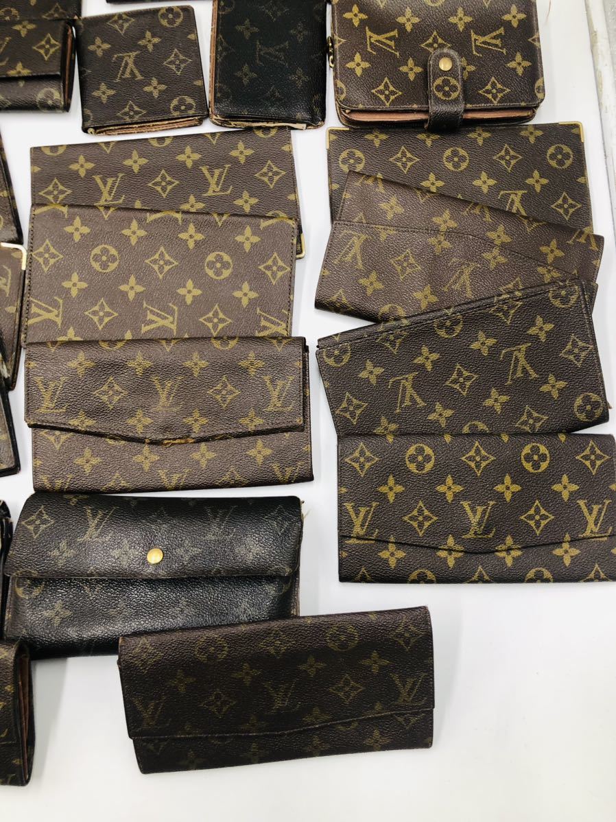 LOUIS VUITTON ルイヴィトン モノグラム 財布 小物等32点セット まとめ売り お買い得セット LV キーケース ウォレット コインケース A464_画像5