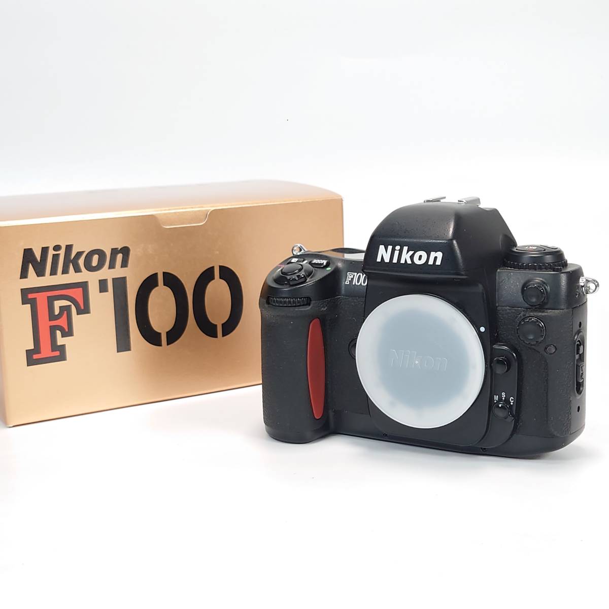 シャッターOK 実用品 Nikon F100 フィルム一眼レフカメラ 元箱付き シリアル一致 ニコン 現状品_画像1