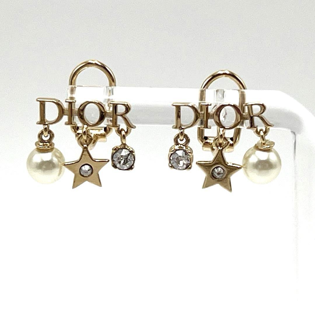 【超美品】ディオール クリップ イヤリング DIOR EVOLUTION レディース