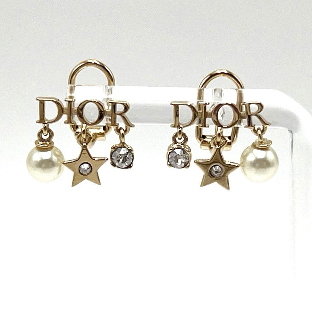 【超美品】ディオール　クリップ　イヤリング　DIOR　EVOLUTION　レディース