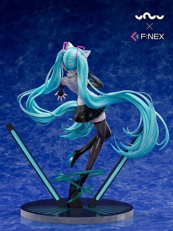 新品未開封　妖舞YOWU×F:NEX　初音ミク　猫耳ヘッドフォンVer.　1/7スケールフィギュア　F:NEX限定　完全受注生産_画像7