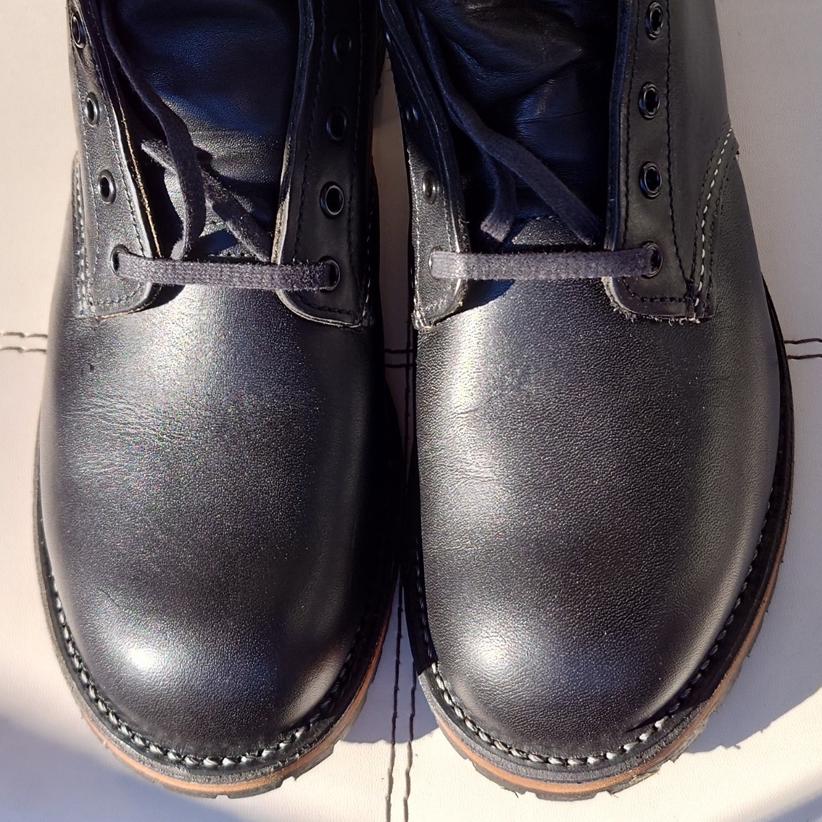 【8D／26cm】レッドウィング ベックマン 9014 ブラック フェザーストーン BECKMAN BOOTS_画像3