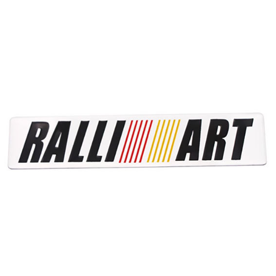 RALLIART ステッカー　シルバー １枚_画像3