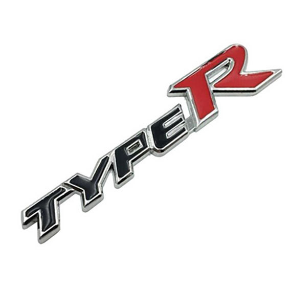 Type R （タイプR ）金属製３Dエンブレム Aタイプ 1枚の画像4