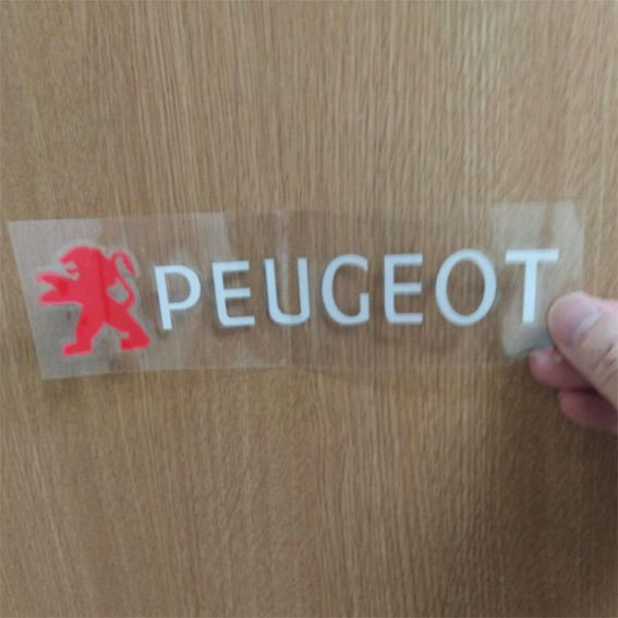 PEUGEOT ...　 наклейка   наклейка   ２ шт.  комплект  