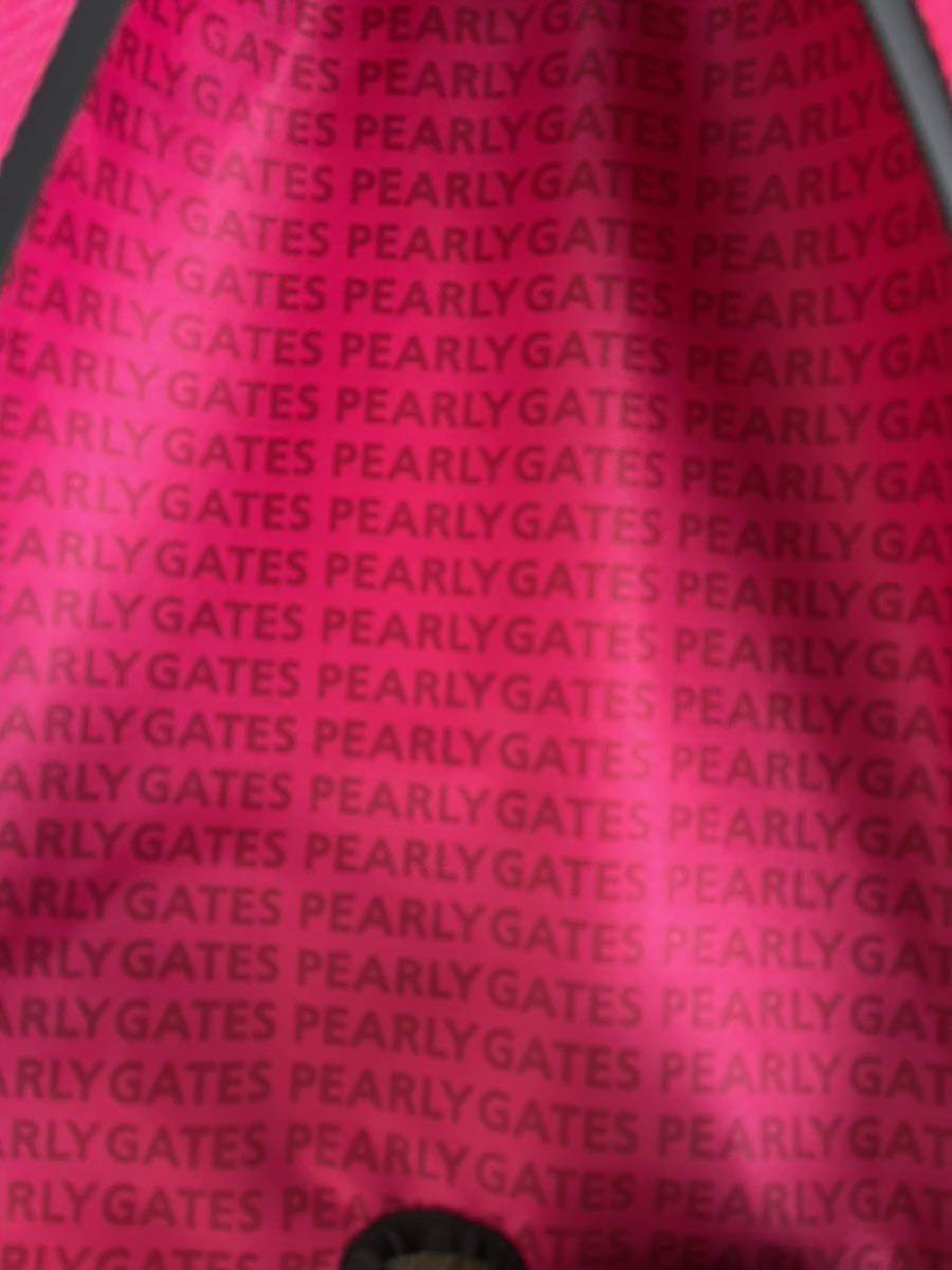 送料無料PEARLY GATESパーリーゲイツ限定モデルPG SMILEセルフスタンドバッグ46インチ対応PGショルダーOUTポケットECO Pink(お買得)新品_画像8