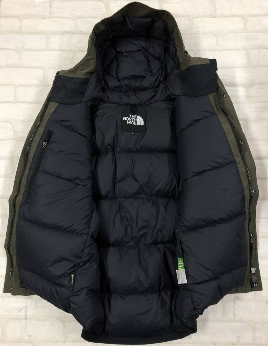 ■美品 THE NORTH FACE ノースフェイス Mountain Down Jacket NT マウンテン ダウンジャケット ニュートープ ND92237 S ●230122_画像3