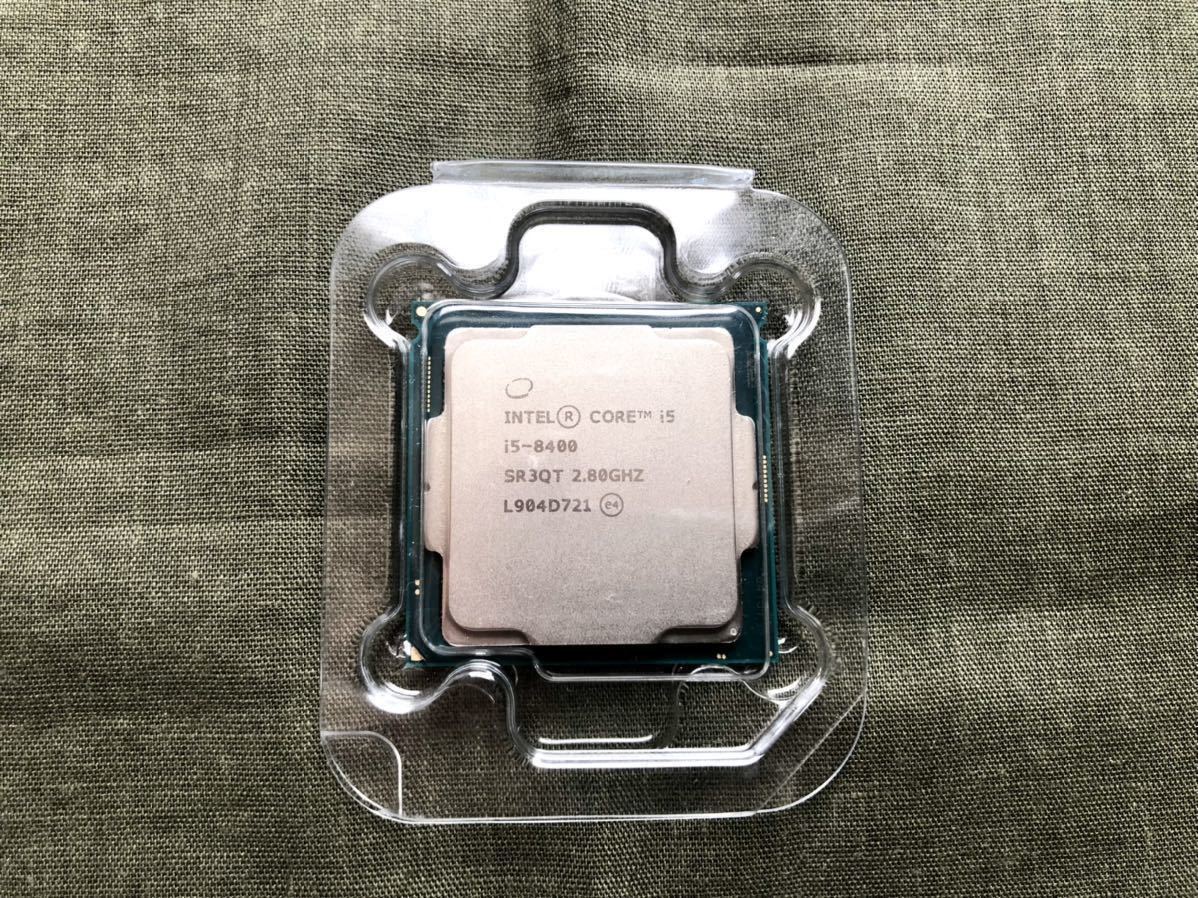 Intel Core i5 8400 CPU 正常動作品 LGA1151 第8世代 プロセッサ グラフィック機能付き_画像1