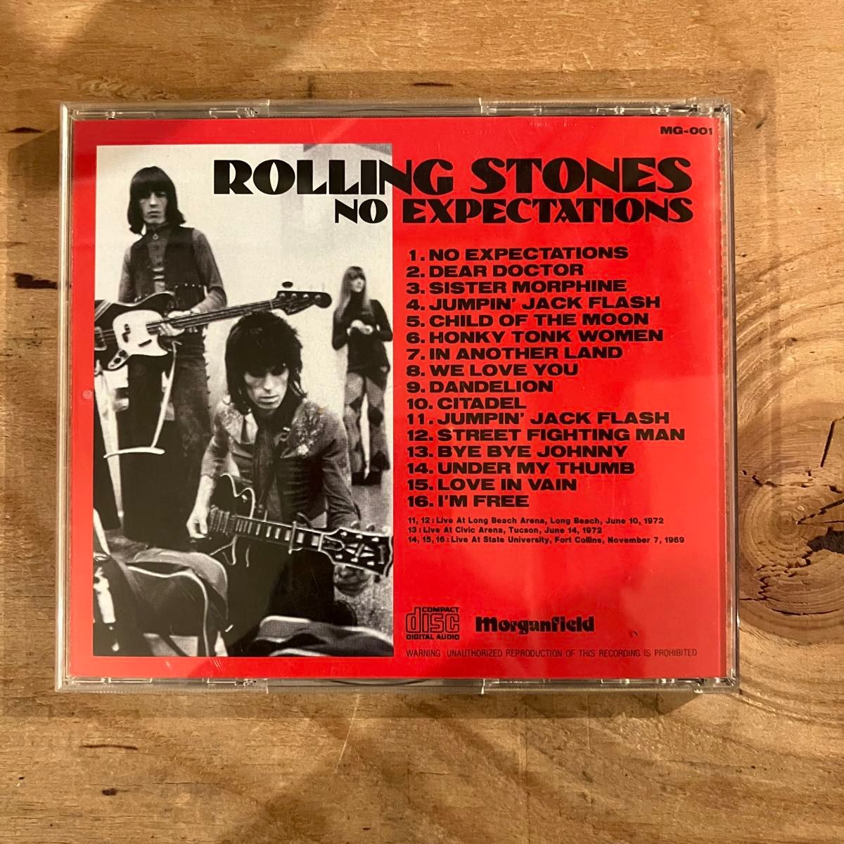 ROLLING STONES No Expectations CD