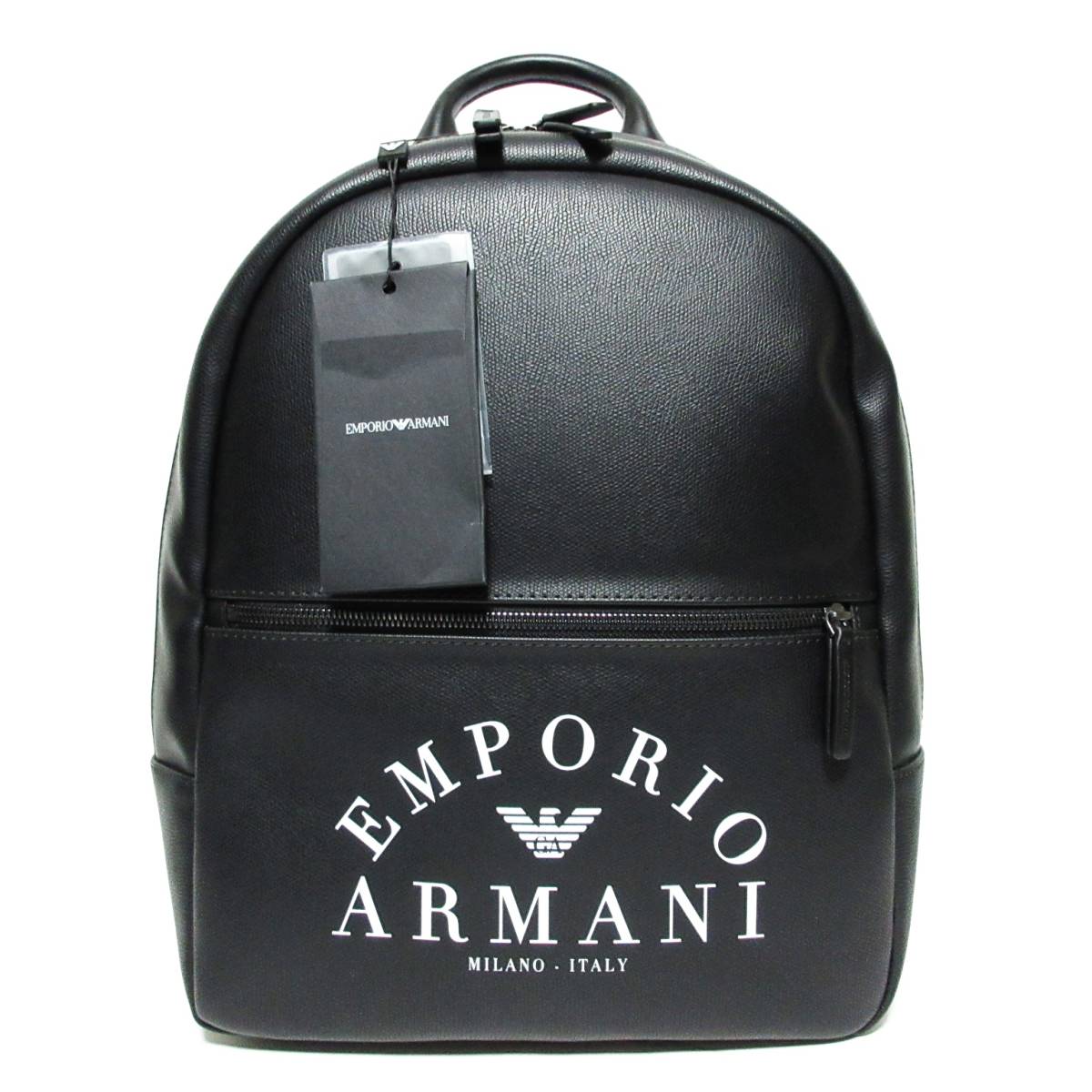 新品EMPORIO ARMANIバックパック黒リュック バッグ メンズ