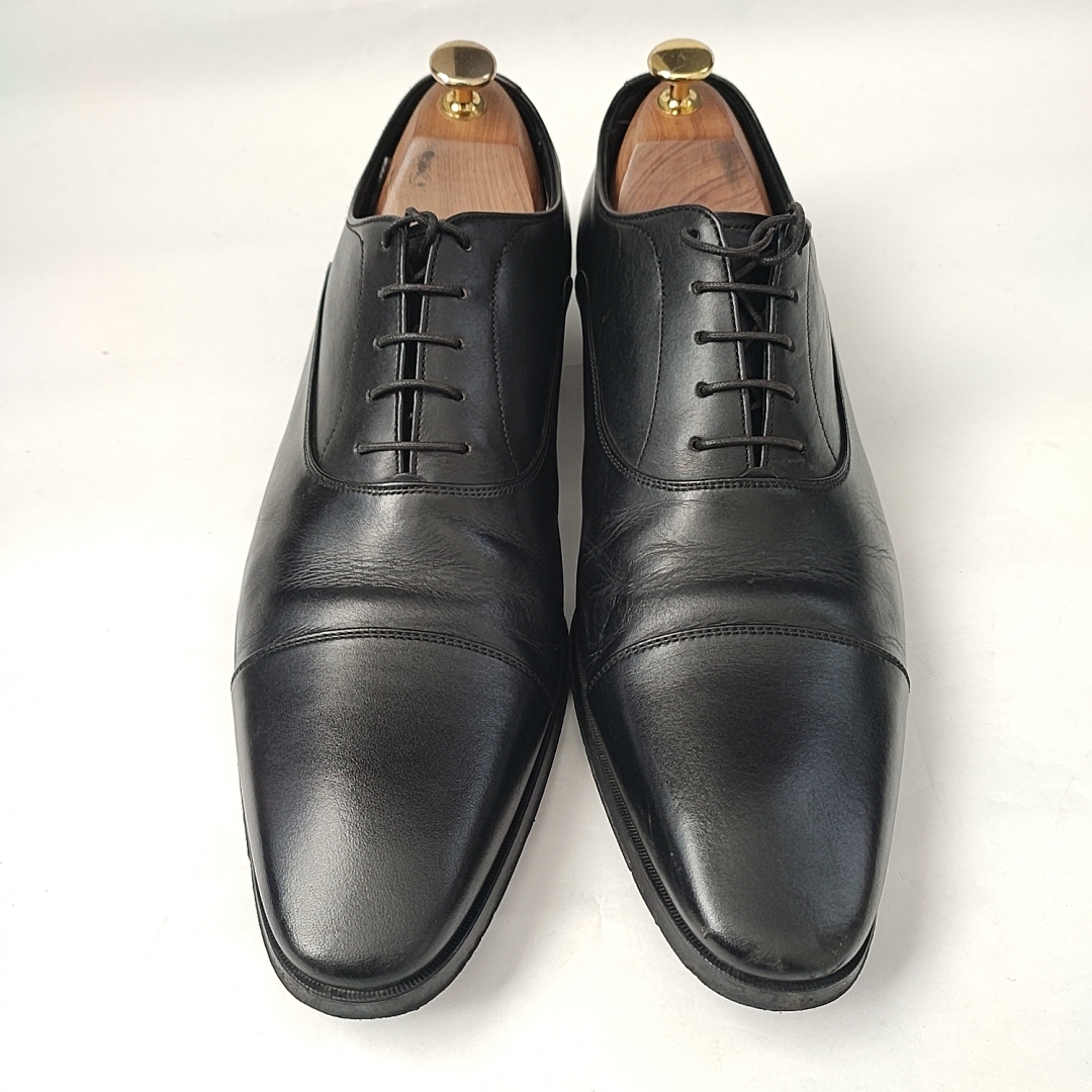 REGAL リーガル ストレートチップ 26.5 ドレスシューズ ビジネス 革靴 レザー ブラック 黒 a11_画像3