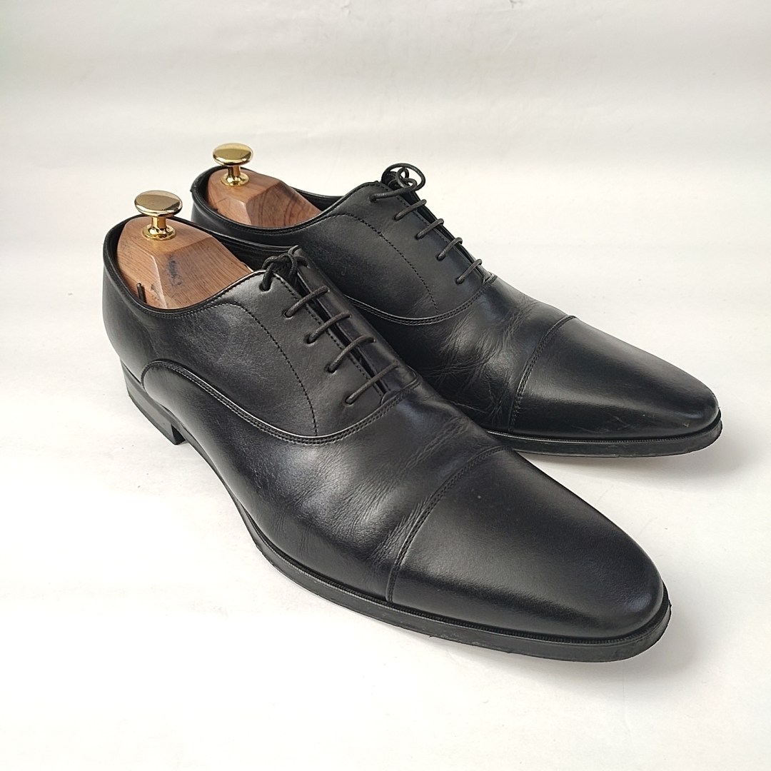 REGAL リーガル ストレートチップ 26.5 ドレスシューズ ビジネス 革靴 レザー ブラック 黒 a11_画像2
