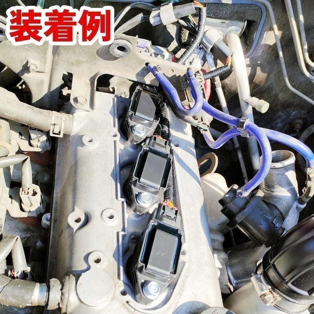 新規格K6A R06A車両に／最新点火系流用強化フルキット 直噴エンジン用イグニッションコイル＋変換ハーネス3本セット/JB23W MH21S HA36Sに②_画像10