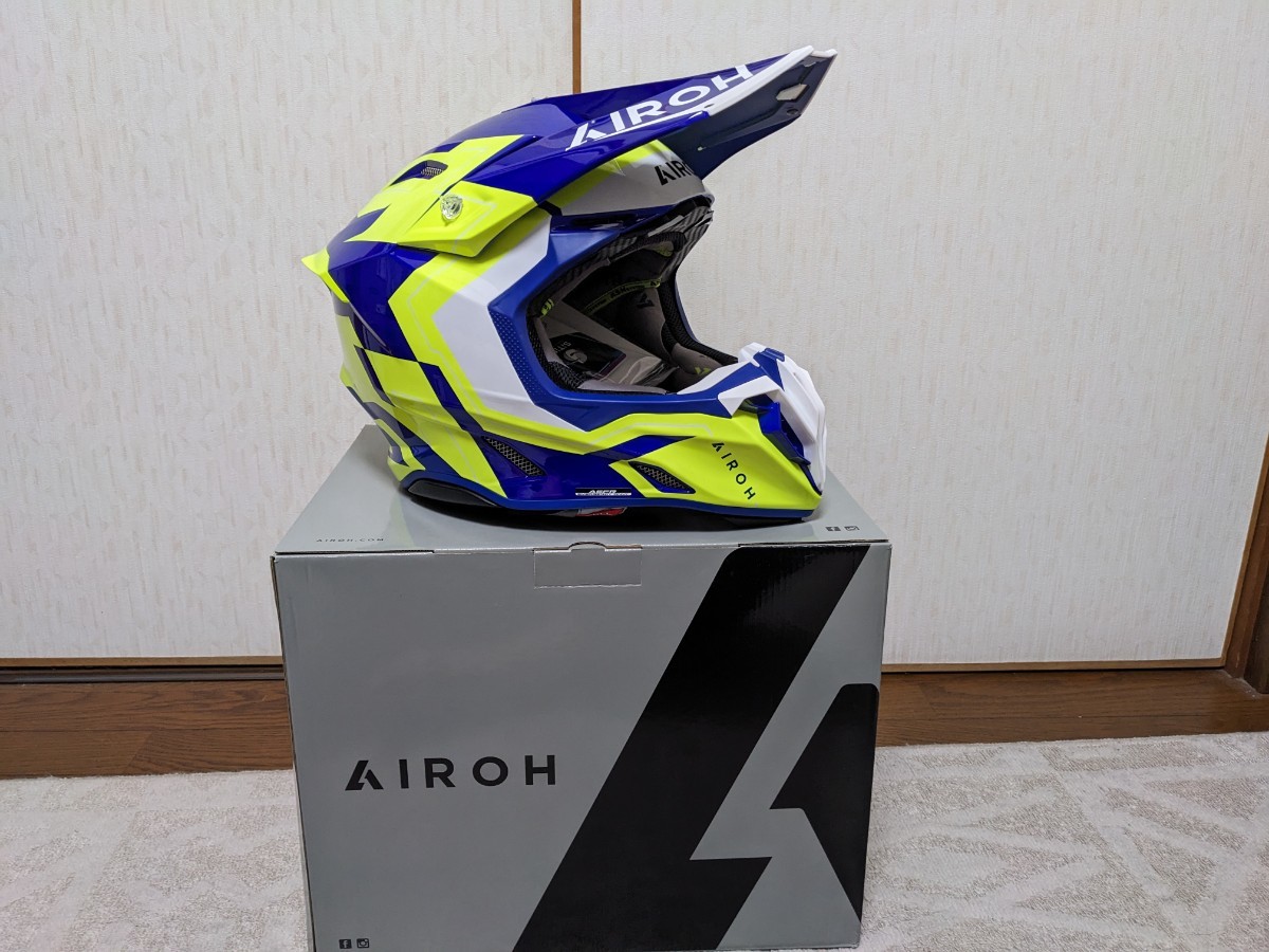 【NEW MODEL】Airoh アイロー TWIST ツイスト 3 ヘルメット オフロード オフロードヘルメット モトクロス エンデューロ 林道ツーリング_画像8