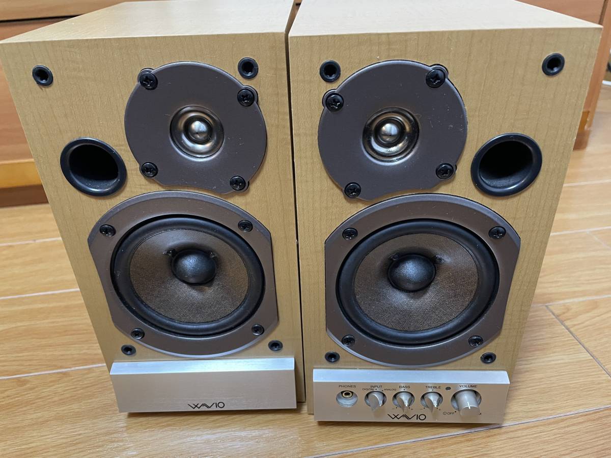 [中古]ONKYO WAVIO アンプ内蔵スピーカー 15W+15W GX-D90_画像4