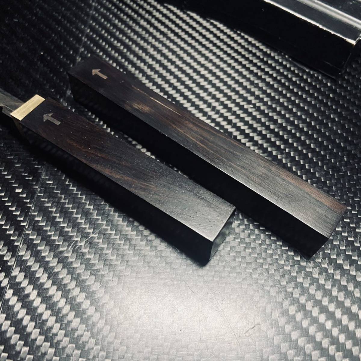 高級木製 短刀 和風ナイフ ダマスカス 鋼製 木鞘ナイフ 和式ナイフ 伝統工芸 日本刀型 105g _画像7