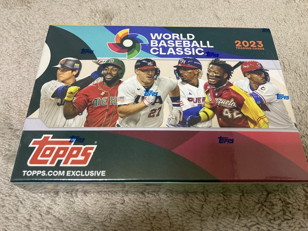 送料無料topps 2023 Topps World Baseball Classic BOX 未開封
