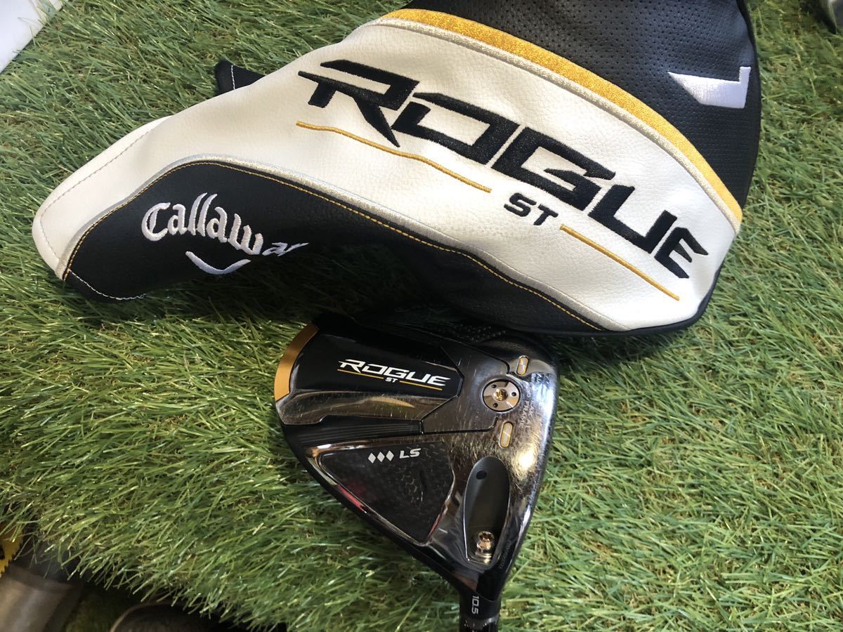 VENTUS 5 for Callaway flex:S キャロウェイ ROGUE ST LS ◆◆◆ ドライバー 10.5° 純正ヘッドカバー レンチ付 トリプルダイヤ_画像1