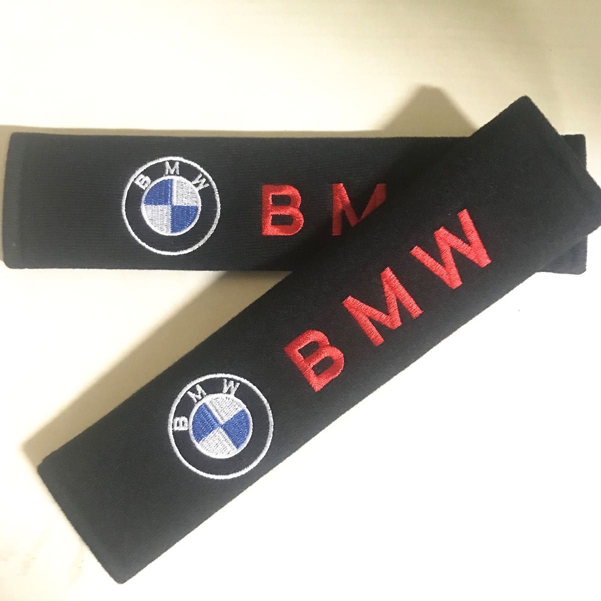 BMW 2枚セット車シートベルトカバーソフトコットンショルダーパッド