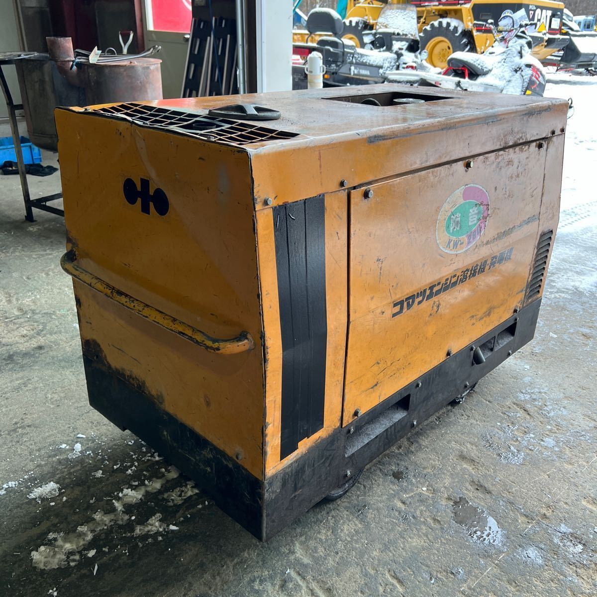 ☆道東発☆コマツKW-280ディーゼル 溶接機 発電機 ウェルダー ☆道東発☆コマツKW-280ディーゼル 溶接機 発電機 ウェルダー