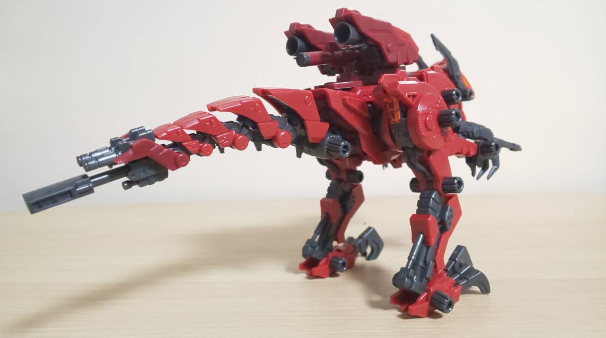 組済品　コトブキヤ HMM 1/72 ZOIDS ゾイド　ガンスナイパー　ナオミ・フリューゲル仕様（説明書、WWユニット欠品）_画像5