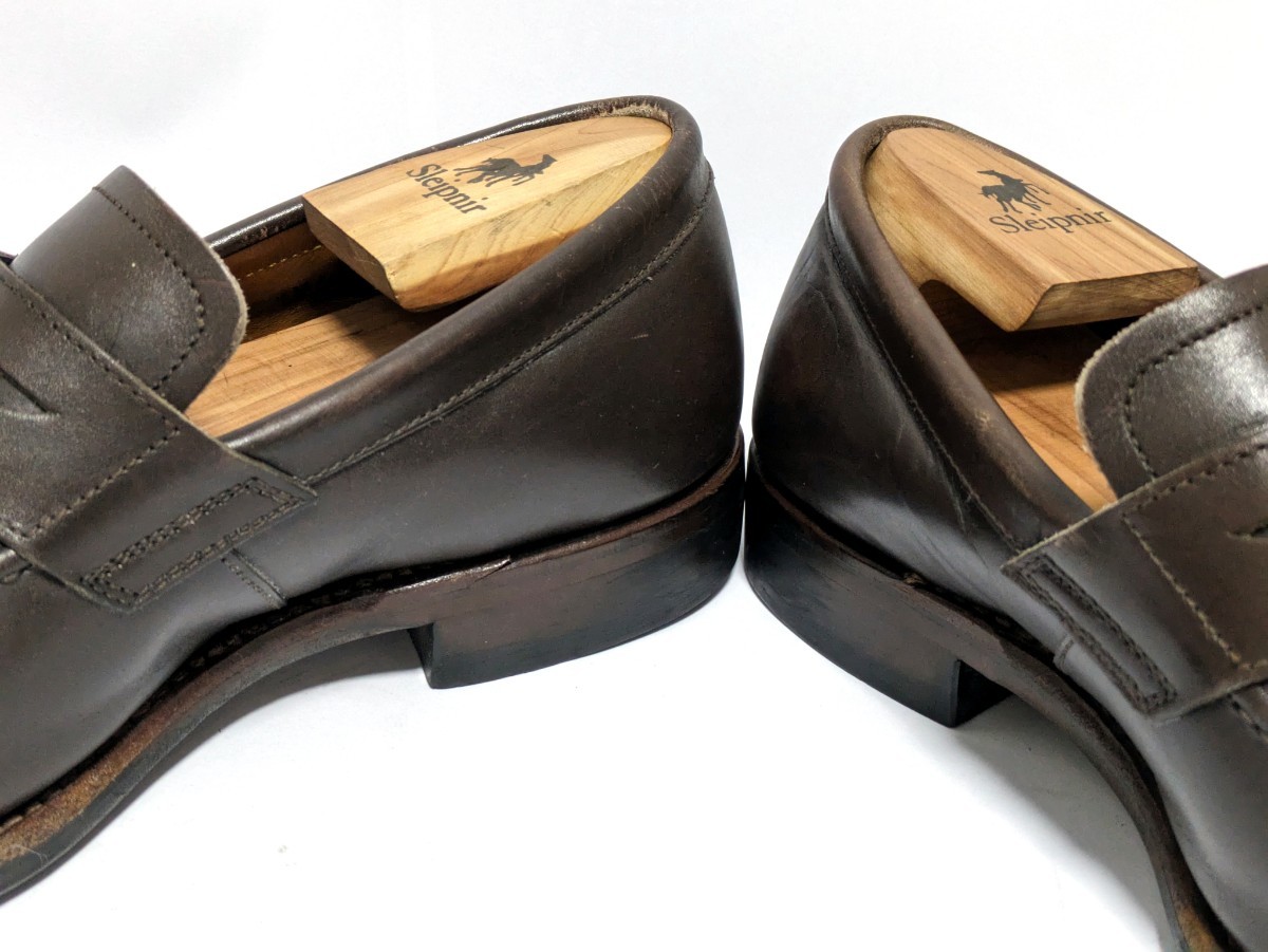 ［希少サイズ] REGAL 24cmEE　ビジネスシューズ　メンズ　Uチップ　高級靴　本革　フォーマル　紳士靴　ドレス　ブラウン　　送料無料！