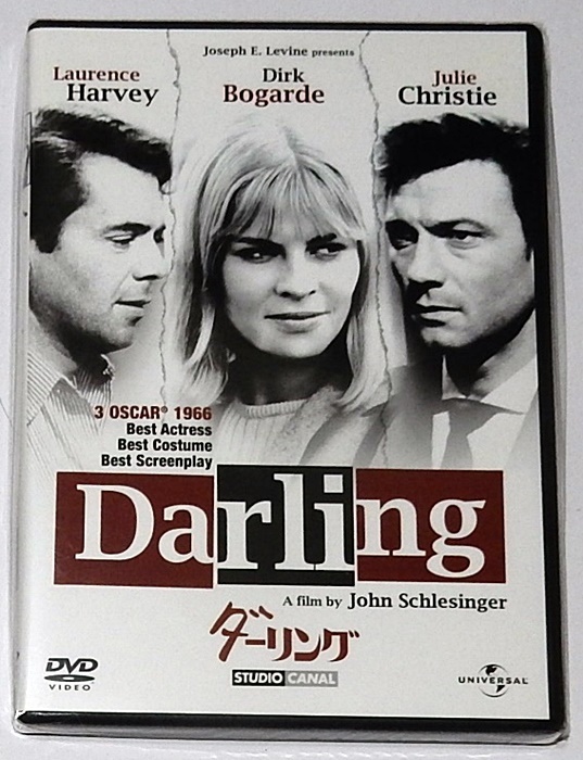 【未開封DVD】ダーリング Darling◆ジョン・シュレシンジャー、ジュリー・クリスティー、ダーク・ボガード_画像1