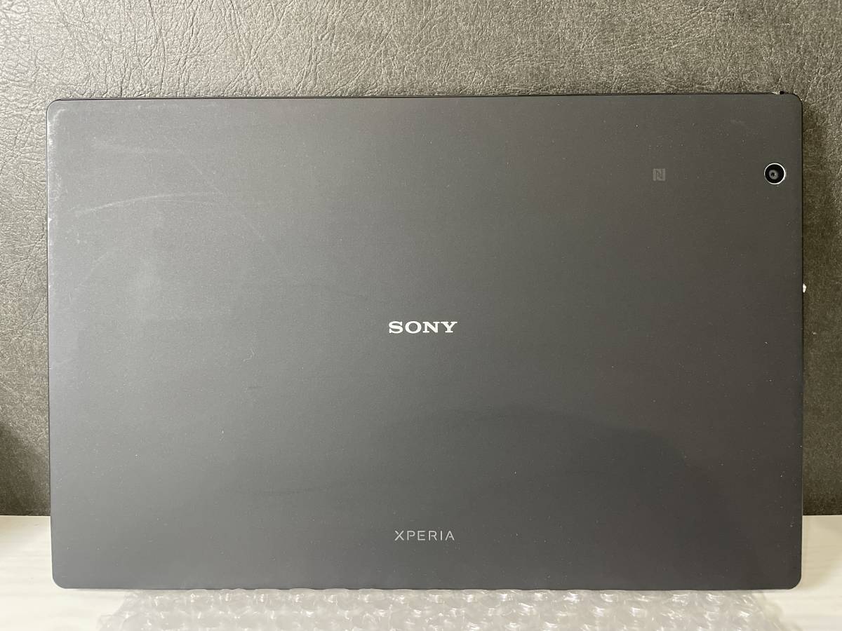 美品 SGP712 SONY Xperia Z4 Tablet ブラック Wi-Fiモデル 国内版_画像2