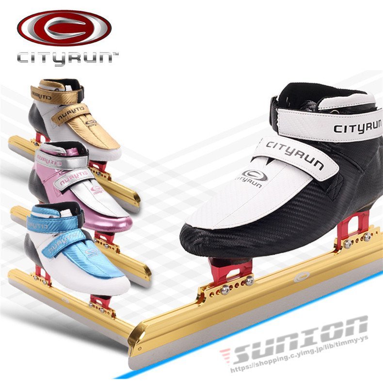 スピードスケート靴 スケート 靴 フィギュアスケート フィギュア シューズ 3点セット セット用品 固定式 研磨済み ギフト プ_画像1