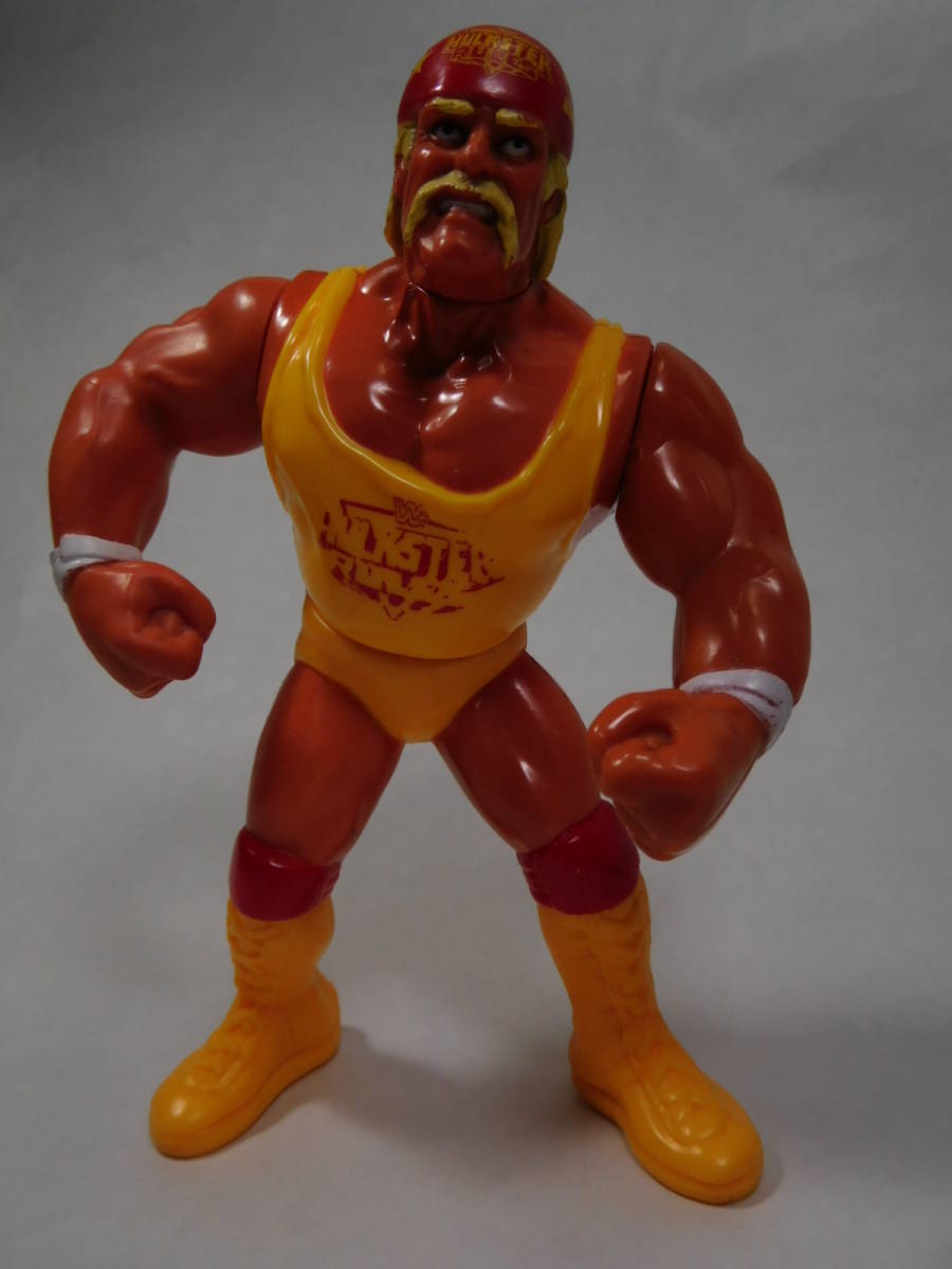  Hulk Hogan wwf 1990 year is zbrohasbro Professional Wrestling figure secondhand goods 