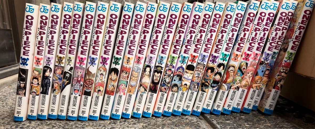 ONE PIECE ワンピース　1巻から66巻