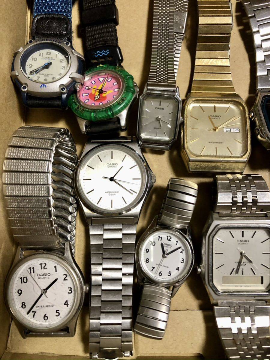 腕時計 カシオのみ20点 動作未確認 ジャンク品 まとめ売り 大量 _画像7