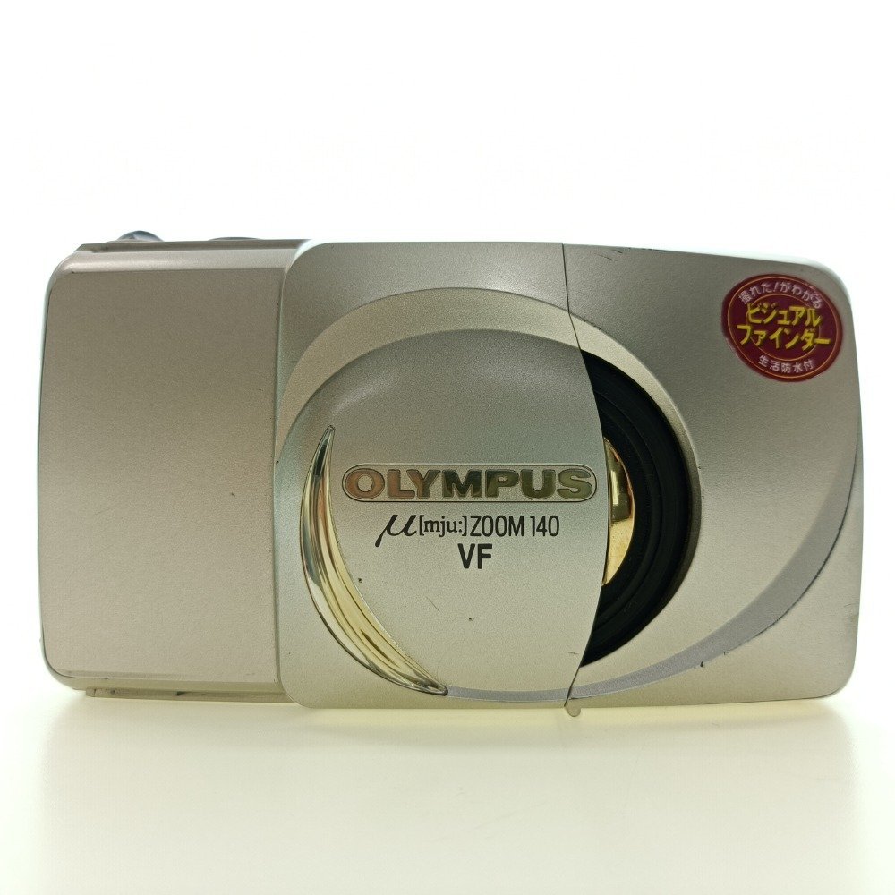 OLYMPUS オリンパス mju: ミュー ZOOM 140 VF 38-140mm コンパクト フィルムカメラ ゴールド Compact Film Camera 光学機器 中古_画像8