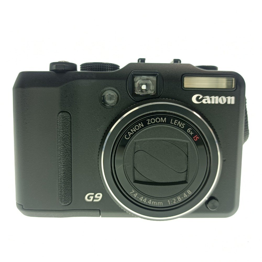 Canon キャノン PowerShot G9 パワーショット コンパクト デジタルカメラ ブラック 充電器付 光学 6倍 コンデジ 光学機器 中古_画像7