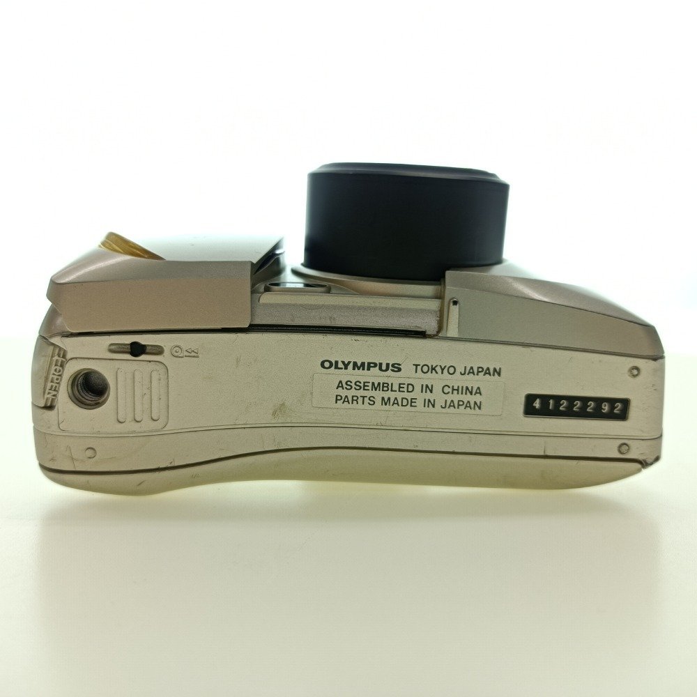 OLYMPUS オリンパス mju: ミュー ZOOM 140 VF 38-140mm コンパクト フィルムカメラ ゴールド Compact Film Camera 光学機器 中古_画像7