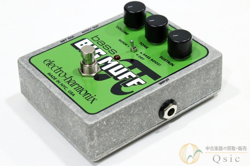 [良品] Electro-Harmonix BASS BIG MUFF Pi 名機アーミーグリーンのサウンドを基に、ベース用に設計された1台！ [MK536]_画像1