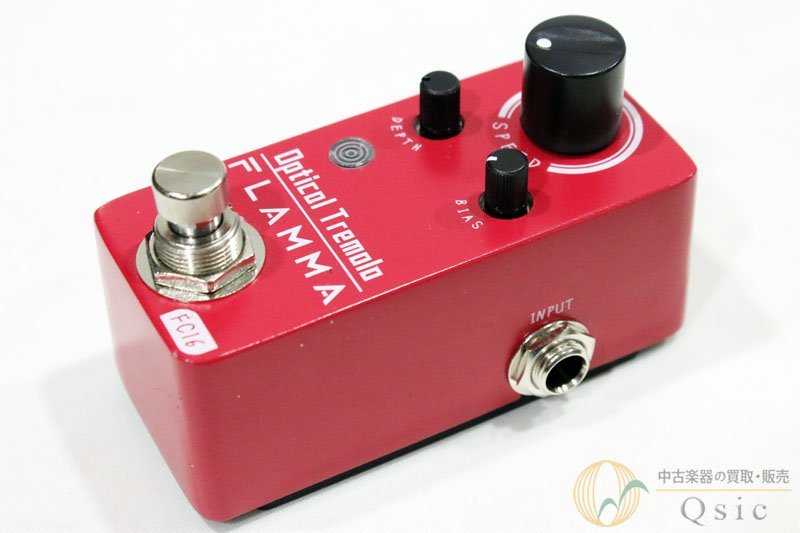 [超美品] FLAMMA OPTICAL TREMOLO FC16 コンパクトサイズのトレモロ [MK627]_画像1