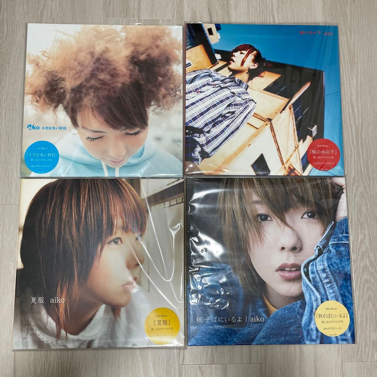 aiko 生産限定盤 アナログレコード 第一弾 4枚セット aiko 生産限定盤 アナログレコード 第一弾 4枚セット